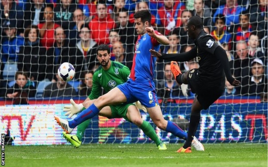 Crystal Palace 0 - 2 Man City