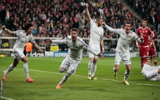 Bayern Munich 0 - 4 Real Madrid