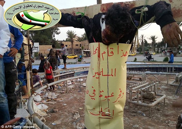 Islamic extremists execute two men in the most public way - PHOTO