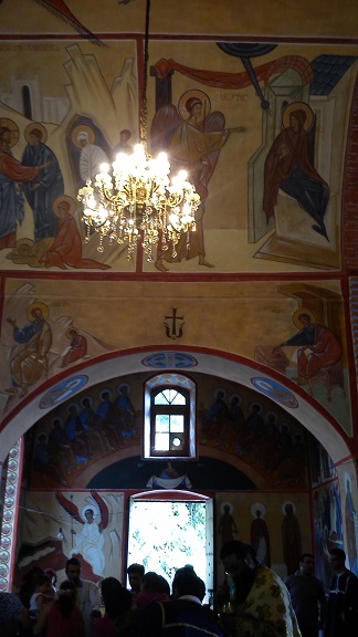  День в грузинской церкви, в Азербайджане