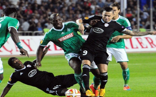St-Étienne held to fifth draw by Qarabağ