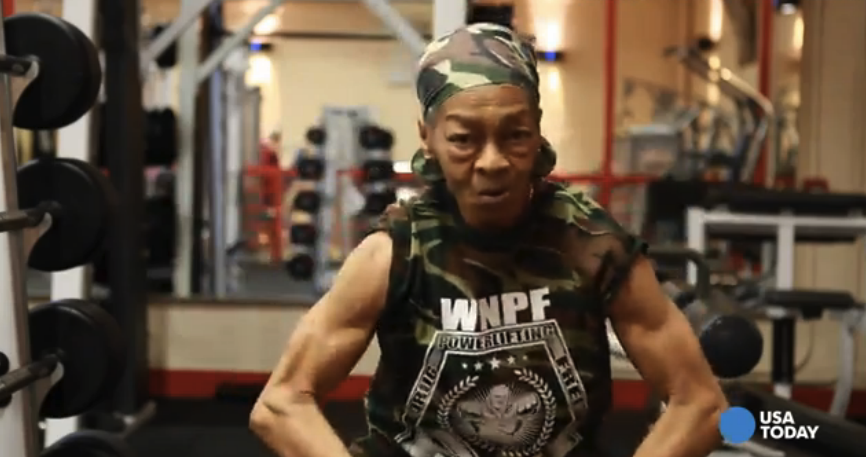 This 77-year-old weightlifting grandmother is just incredible
