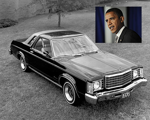 Obamanın ilk avtomobili - Foto