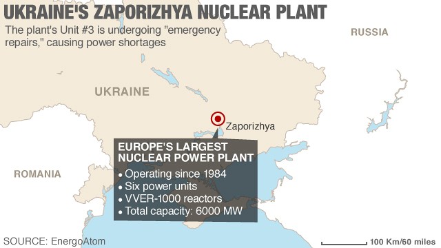 'Emergency repair' reported at Ukraine nuclear power plant