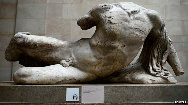 Elgin Marbles: British Museum loans statue to Russia