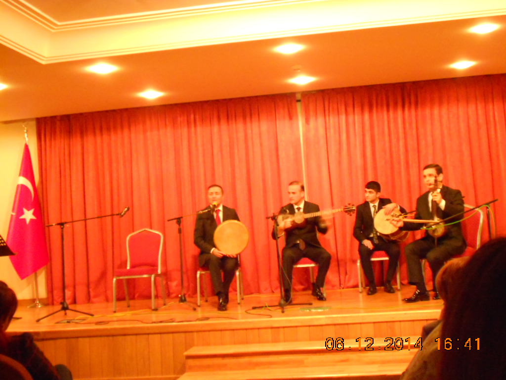 Xalq artisti Ankarada konsert verdi
