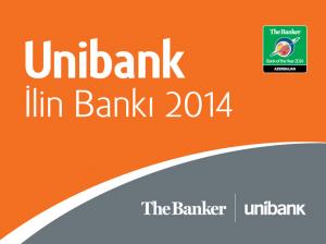 Unibank объявлен «Банком года»