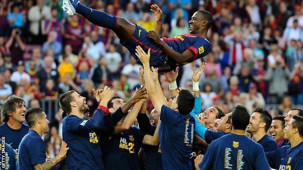 Eric Abidal: Former Barcelona and France defender retires