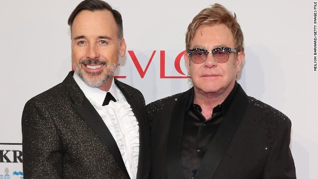 Elton John, David Furnish get married