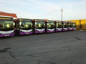 Завтра новые автобусы будут сданы в эксплуатацию