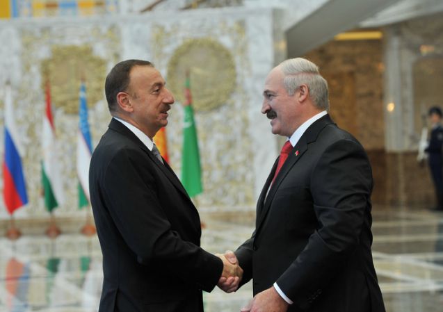 Lukashenko sends birthday greetings to Azerbaijani president