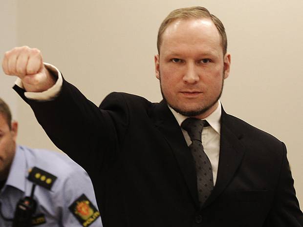 Terrorist Breivik tries to set up fascist network from his prison cell