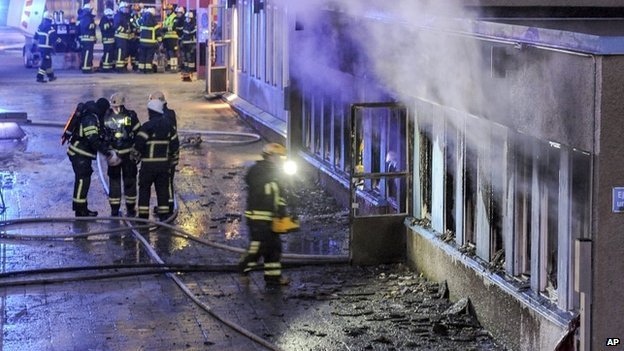 Swedish mosque hit by arson in Eskilstuna, injuring five