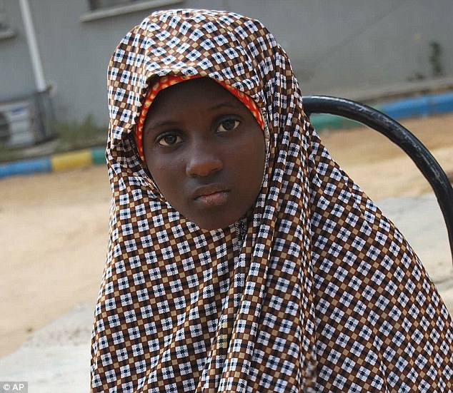 13-year-old Nigerian girl who was arrested with explosives strapped to her body