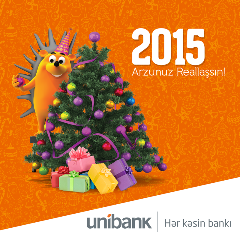 Unibank-dan Yeni il arzuları