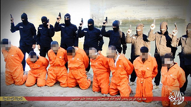 ISIS release footage of brave Iraqi police officers who infiltrated the Islamist group