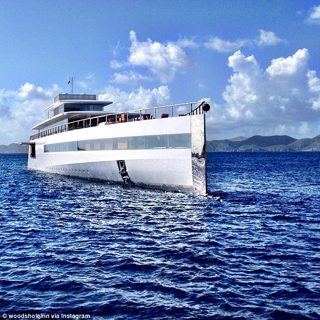 Steve Jobs' $120m super-yacht