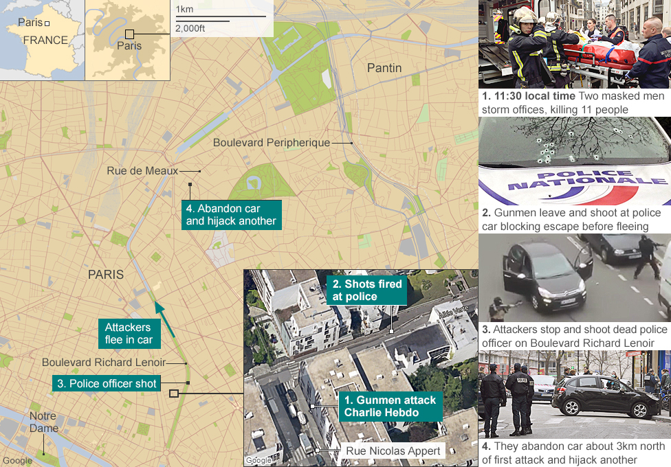 Charlie Hebdo attack: What we know so far