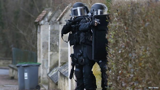 Charlie Hebdo attack: Manhunt for gunmen enters third day