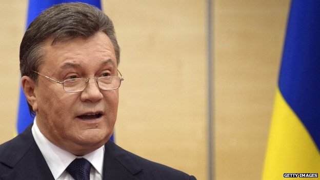 Ukraine ex-leader Yanukovych wanted by Interpol