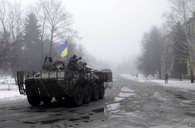 Ukraine accuses Russian troops of attacking its forces