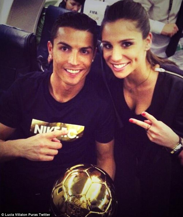 Ronaldo linked with Spanish TV reporter Lucia Villalon