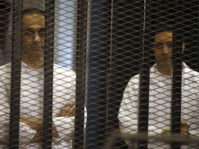 Освобождены сыновья Мубарака