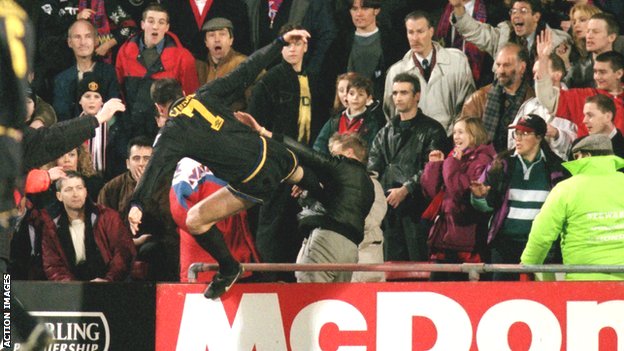 Eric Cantona's kung-fu kick: The moment that shocked football