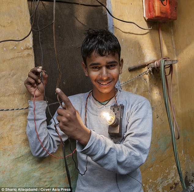 The 16-year-old 'electric boy' from India can withstand shocking 11,000 volts