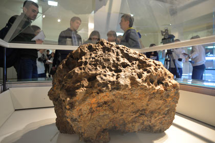 Челябинский метеорит потяжелел