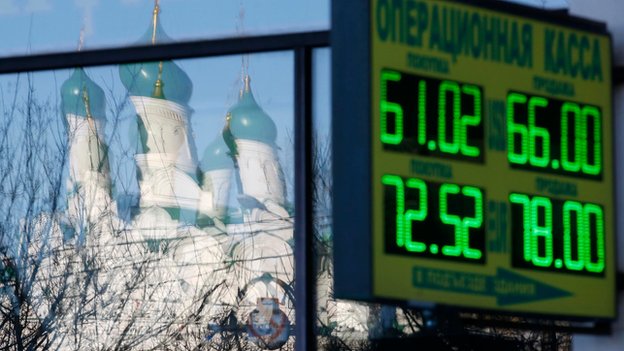 Russia's credit rating is cut to junk by S&P
