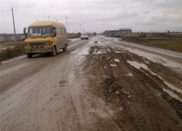 Bakıda avtobus sürücülərinin etirazı - Video