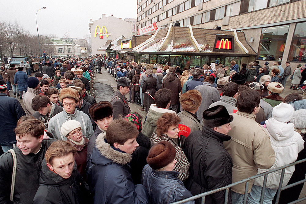 SSRİ-də yaradılmış ilk “McDonalds”
