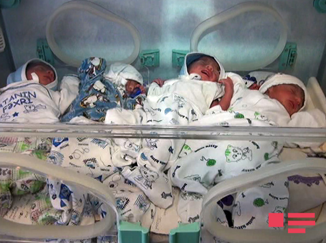 Azeri woman gives birth to quadruplets