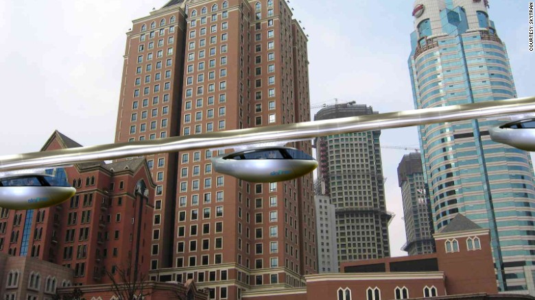 SkyTran's levitating pods, a taxi for the sky?