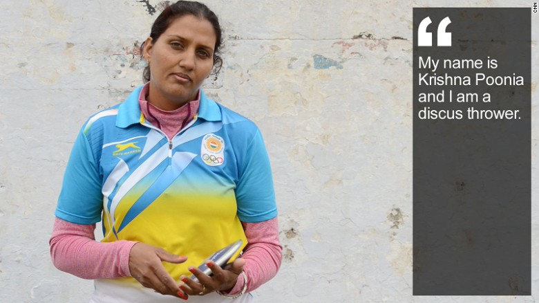 Krishna Poonia: Discus diva champions Indian girl power