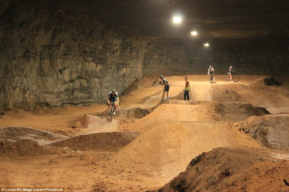 U.S.'s largest indoor bike park to open in Kentucky limestone mine 75ft underground
