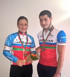 Велосипедисты завоевали две медали