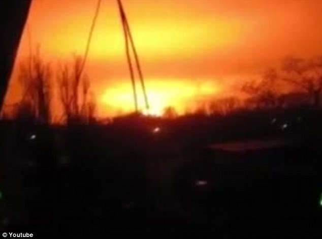 Giant explosion sparks fears of a 'tactical nuke' in Ukraine