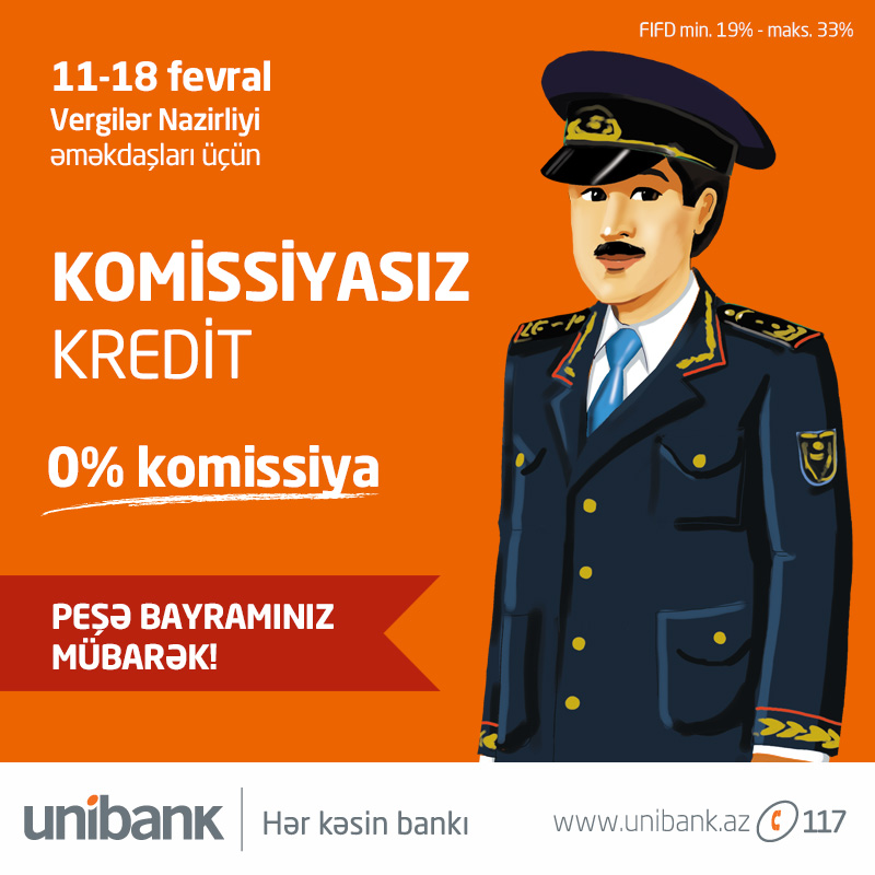 Kredit komissiyası 0% oldu