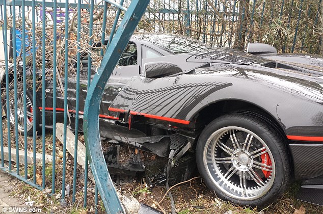 Sorry, I had a bit of a scrape with your £1million supercar