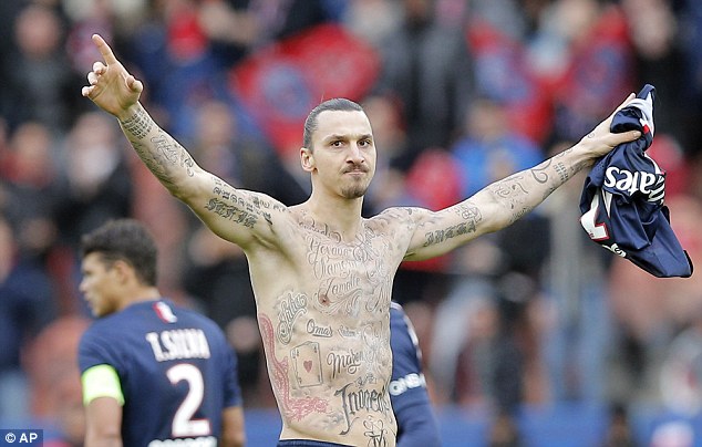Ibrahimovic tattooed names of 50 starving people on his body