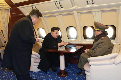 Интерьер личного самолета Ким Чен Ына