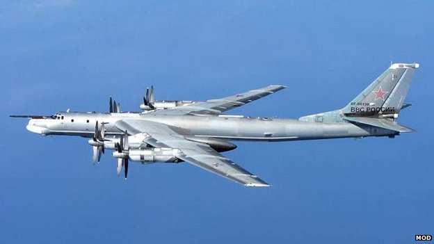 RAF jets scrambled after Russian bombers seen off Cornwall