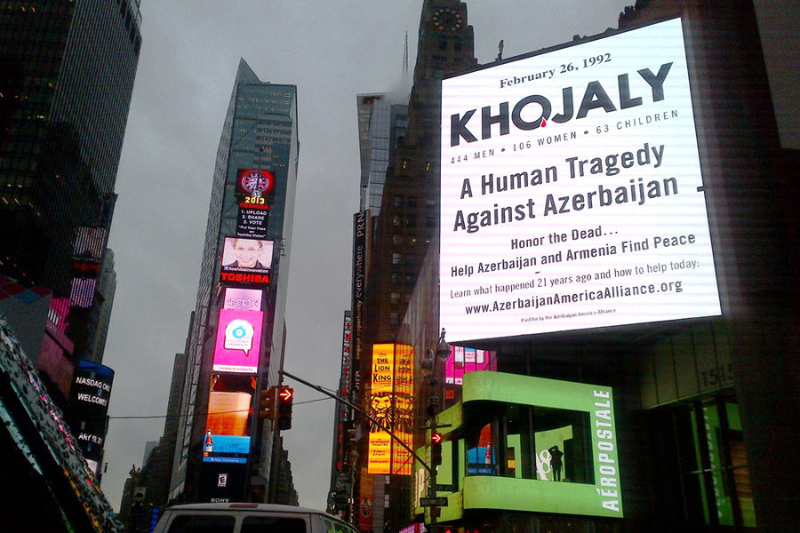 Azerbaijani-American Alliance launches Khojaly campaign