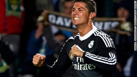 Cristiano Ronaldo inspires Real Madrid win to re-open four point lead