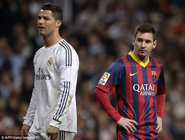 Lionel Messi is a better player than rival Cristiano Ronaldo