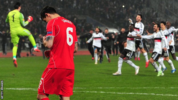 Besiktas 1 - 0 Liverpool