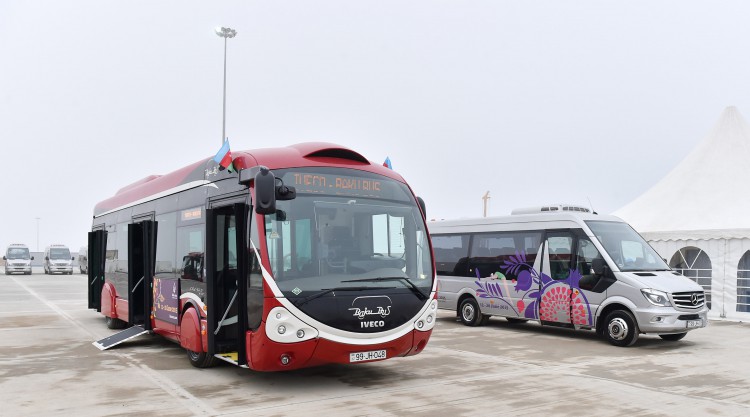 Over 150 IVECO buses to be brought to Azerbaijan for first European Games