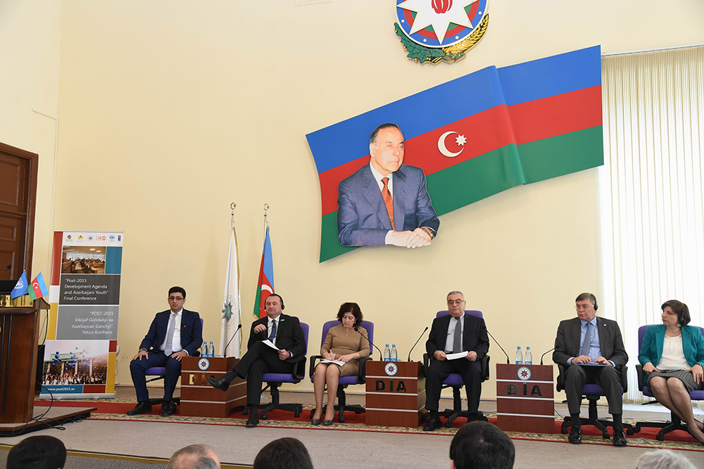 Bakıda “Post-2015 İnkişaf Gündəliyi və Azərbaycan Gəncliyi” konfrans